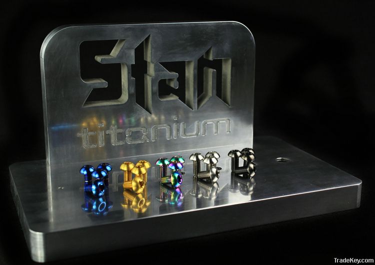 Stan.Ti Titanium Bolts for Motorcycles Bicycle and Automobiles