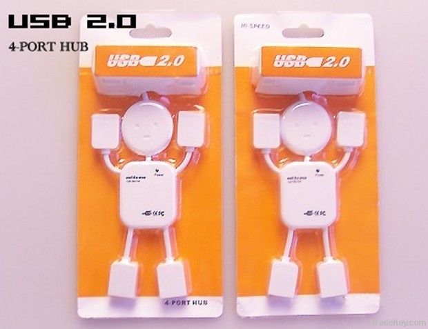 USB 2.0 High-speed 4 port Robot USB Hub