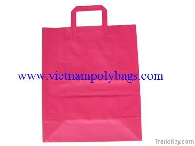 Tri fold handle Plastic Poly bag - vietnampolybags.com