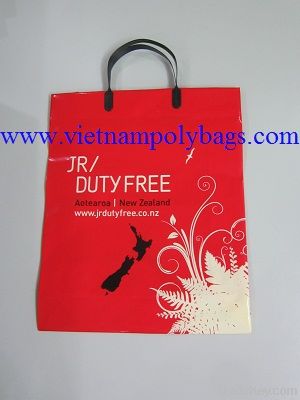 rigid handle shopping bag