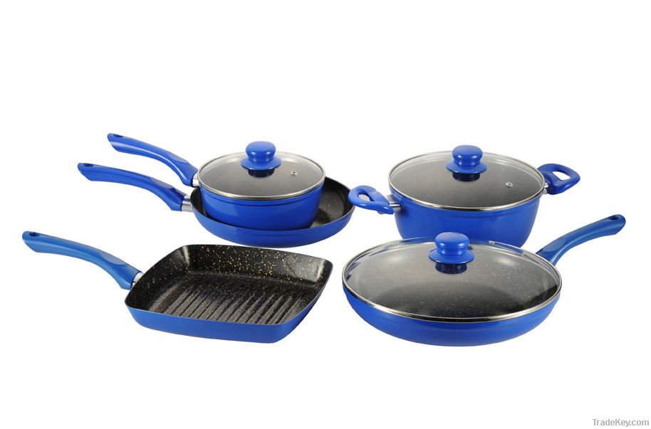 Aluminum Forged Ceramic Coating Cookware Set