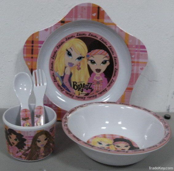 melamine kids dinnerware