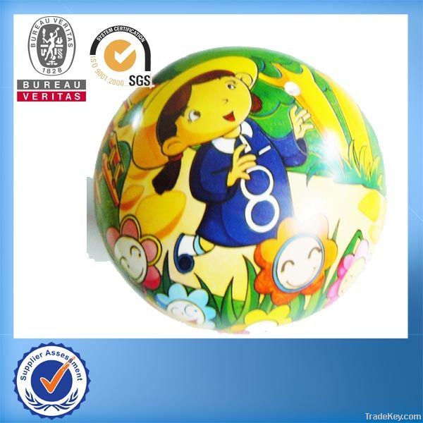 PVC-plastic colorful play toy ball