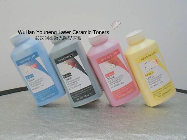 Laser ceramic toners