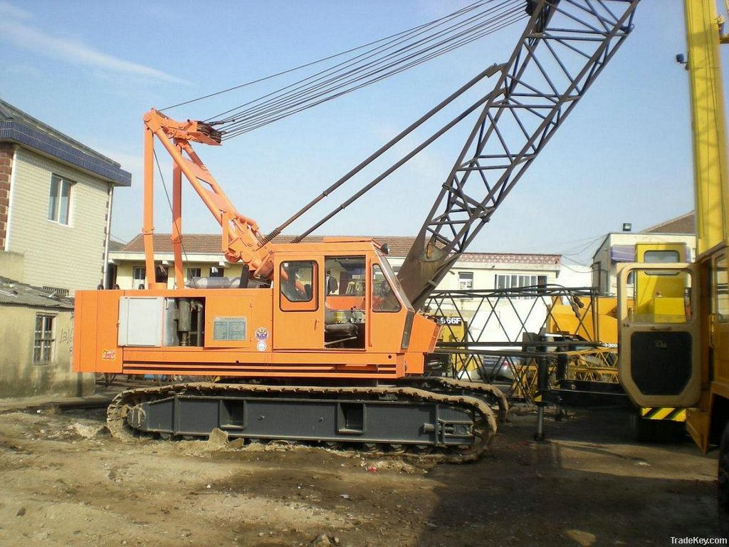 used Hitachi crawler crane, KH180 for sell