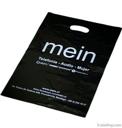 custom shopping/packaging plastic bag with handle