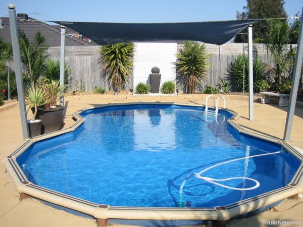 PVC underwater swimming pool