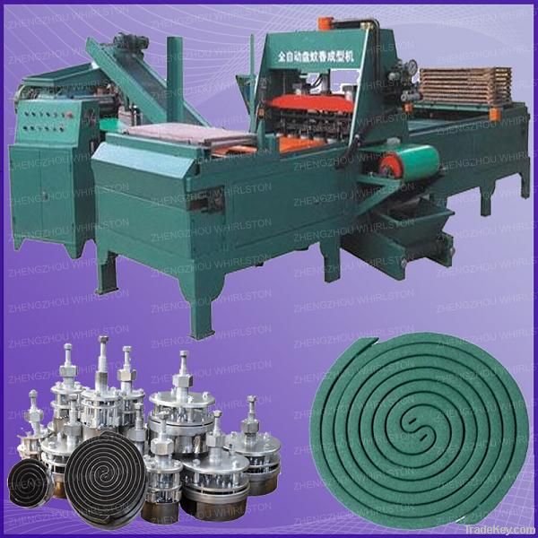 automatic mosquito coil making machine