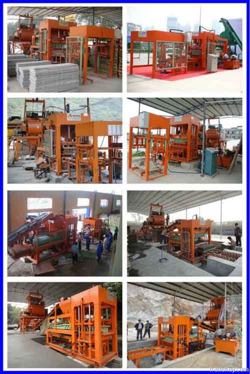 Automatic hollow brick making machine