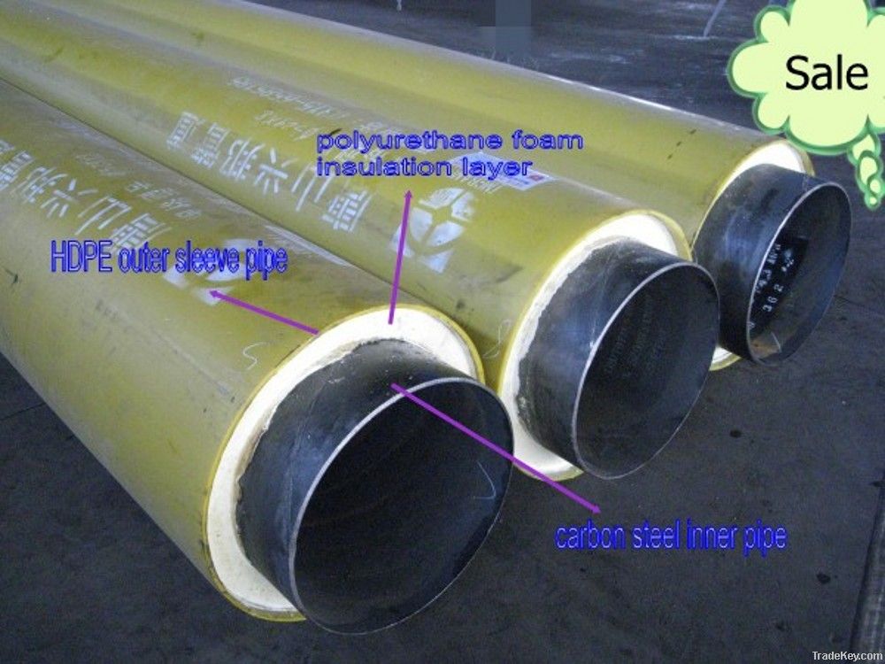 Polyurethane insulation pipe