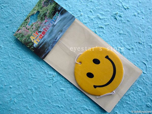 Smile paper air freshener