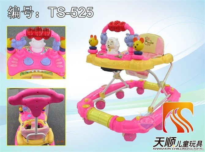 2013 the lovely style baby walker with rocking fuction