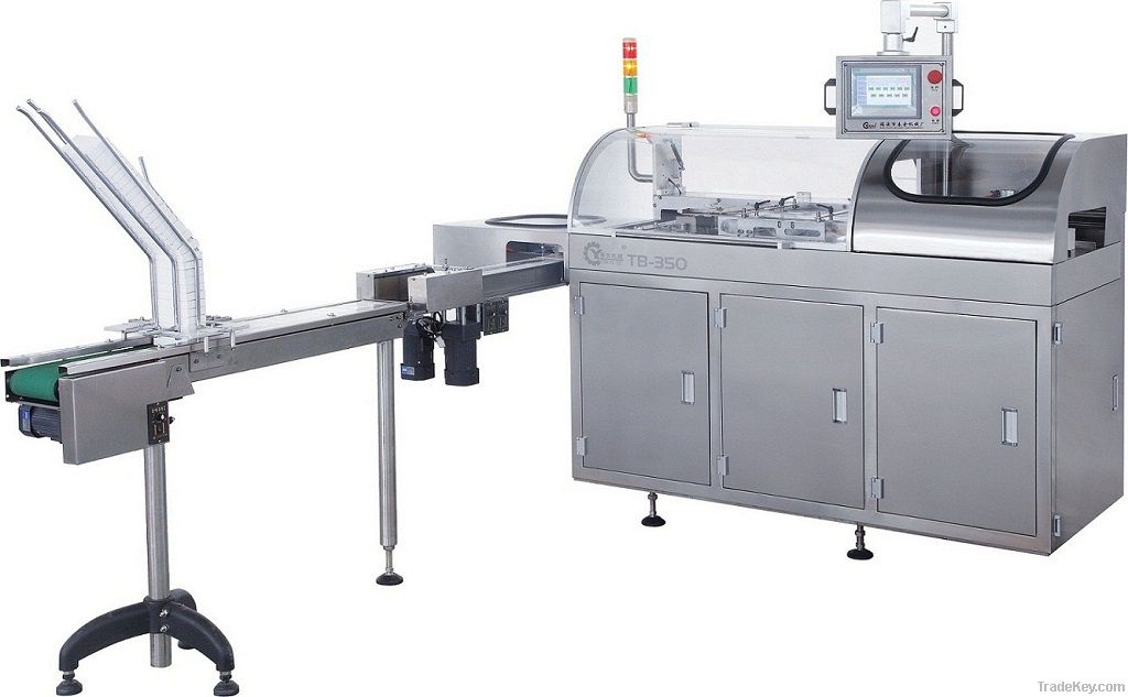 Automatic cellophane wrapping machine