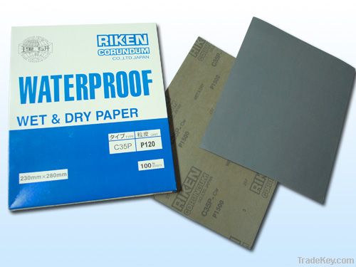 dry abrasive paper