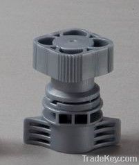 plastic spout with cap