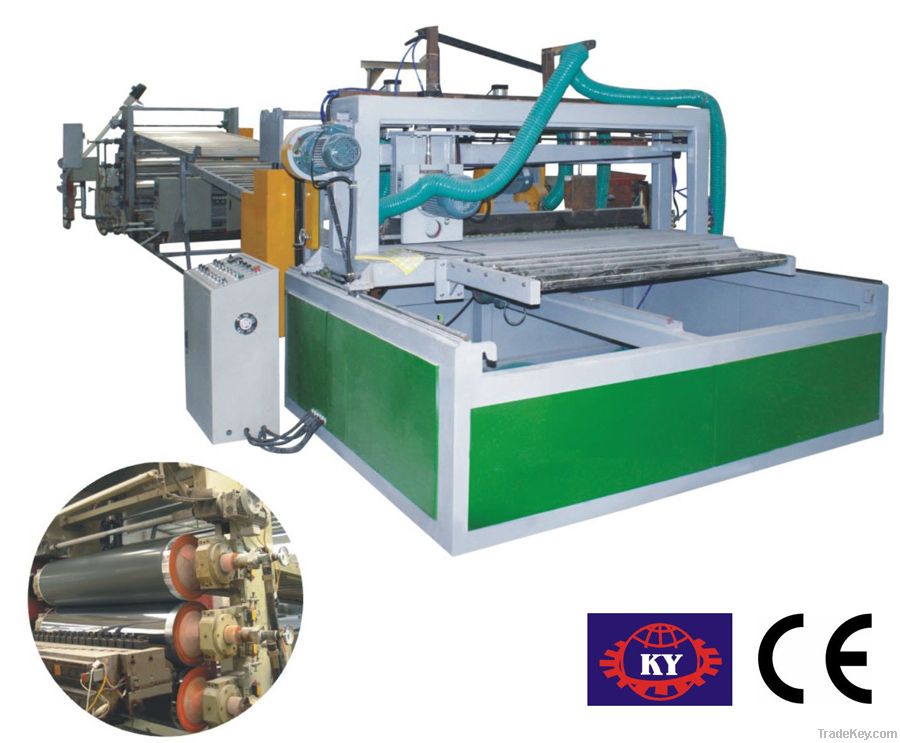 pvc board/plate making machine