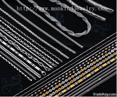 Wholesale fashion titanium necklace