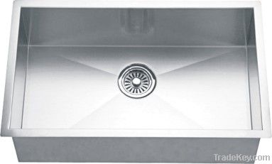 stainless steel kitchen sink / strainer rectangular