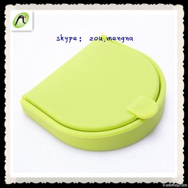 Fashion silicone coin purse, silicone storage cases