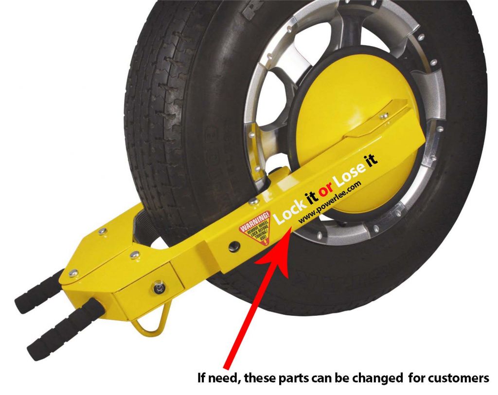 Wheel lock AS-WL-1(CAR)