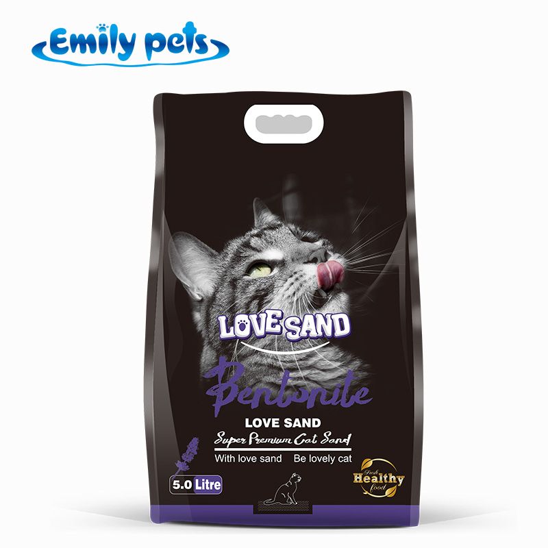 Pet cat toilet natural ball shape bentonite kitty litter free sample