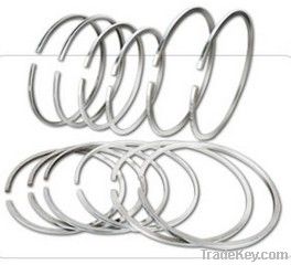 Piston rings for inner hydraulic cylinders