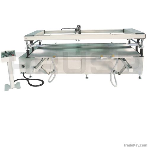 Large Format Sliding Table Screen Printing Machine