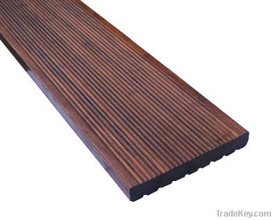 Outdoor strand woven bamboo decking