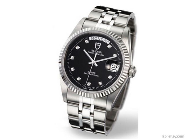 stainless steel watch