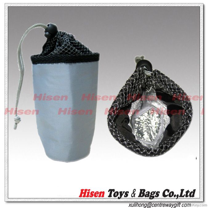 portable aluminum foil bottle cooler bag