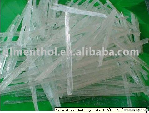 Menthol crystal