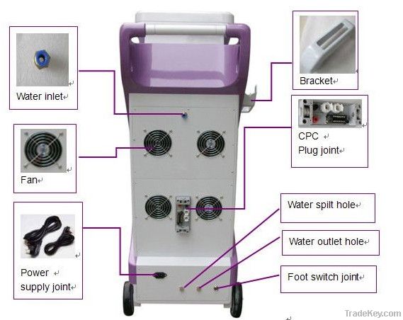 2012 newst elight ipl hair removal machine