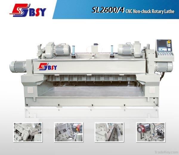 veneer peeling machine