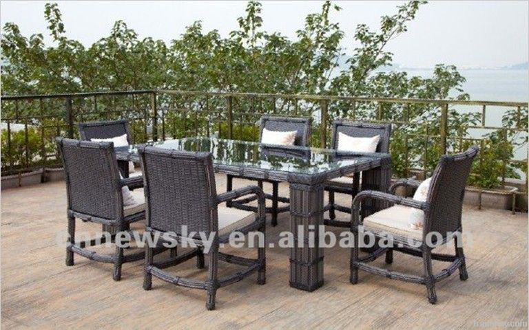 2013 NEW DESIGN RATTAN DINNING ROOM SET