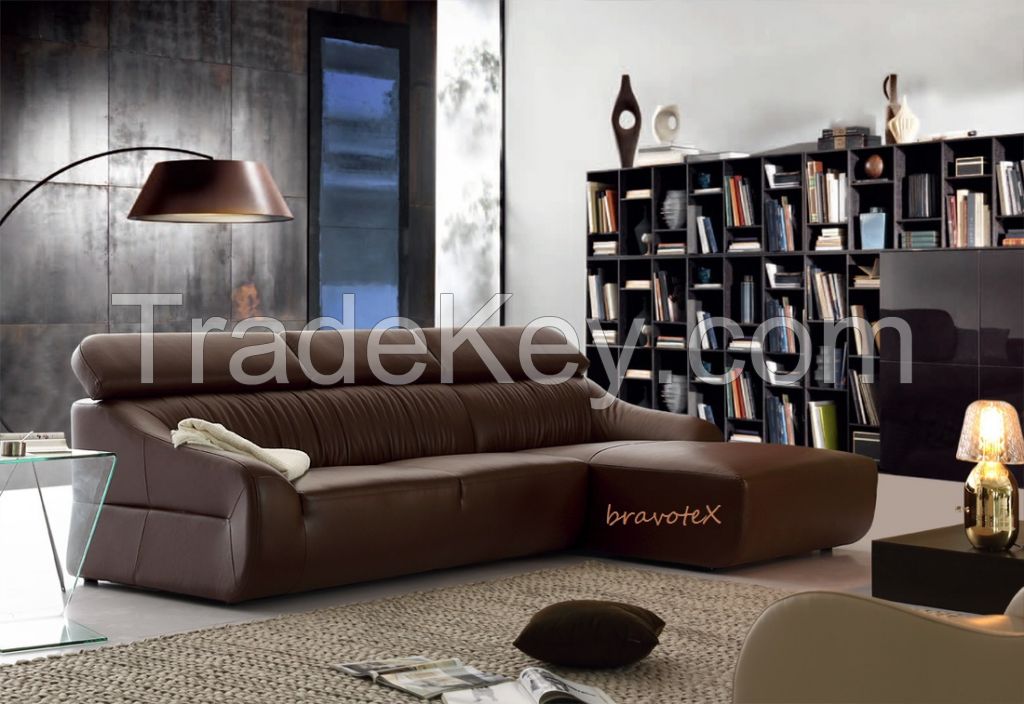 Luxury Genuine leather Sofa Sets