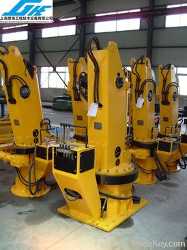 3T 15M Hydraulic Knuckle Boom Marine Crane