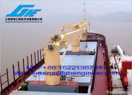 25T-14M Wire Rope Marine Crane