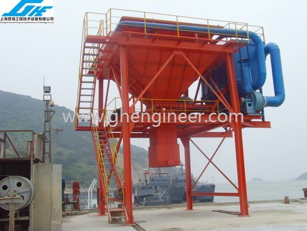 Rubber-Typed Dust-trap Hopper for Port Unloading