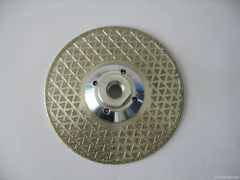 Electroplated Diamond Blade With Triangle Steel Core