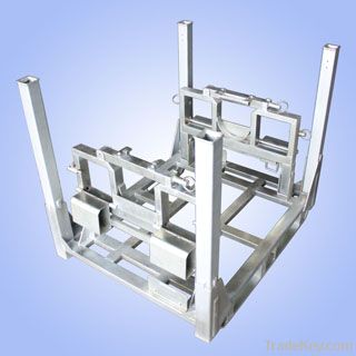 Foldable Galvanized Steel Engine Pallet