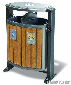 Galvanized steel sheet litter bins