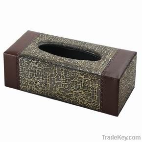 Leather Tissue Box