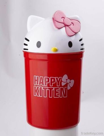 Cute Plastic Dustbin