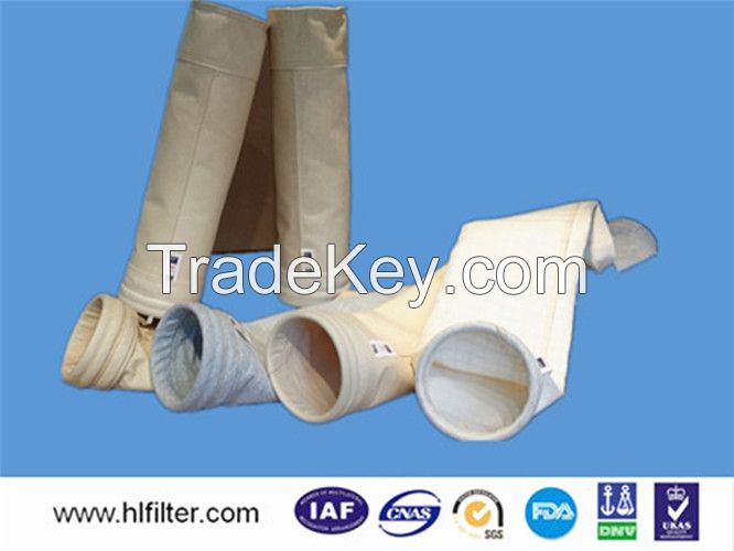 PPS/PE/ P84/PTFE/ NOMEX Dust collector filter bag