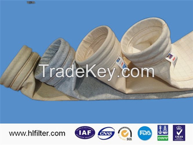 PPS/PE/ P84/PTFE/ NOMEX Dust collector filter bag