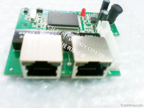 shenzhen n-link 3 port 10/100Mbps ethernet switch module network modul