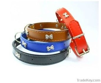 leather pet collar