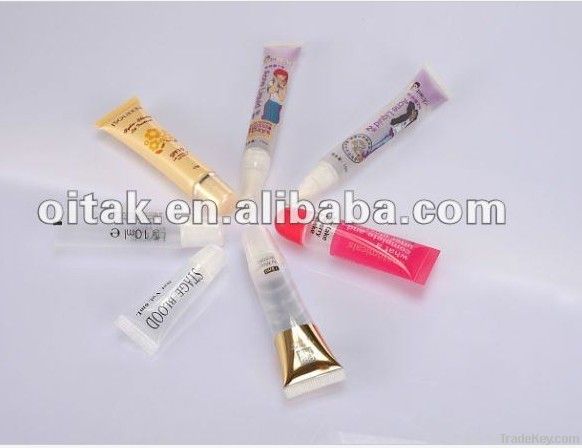 Lip Stick, Lip Balm, Lip Gloss tube with Silicon heads for 15ml