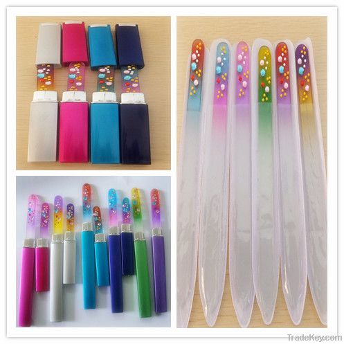 140*12*3mm crystal glass nail file