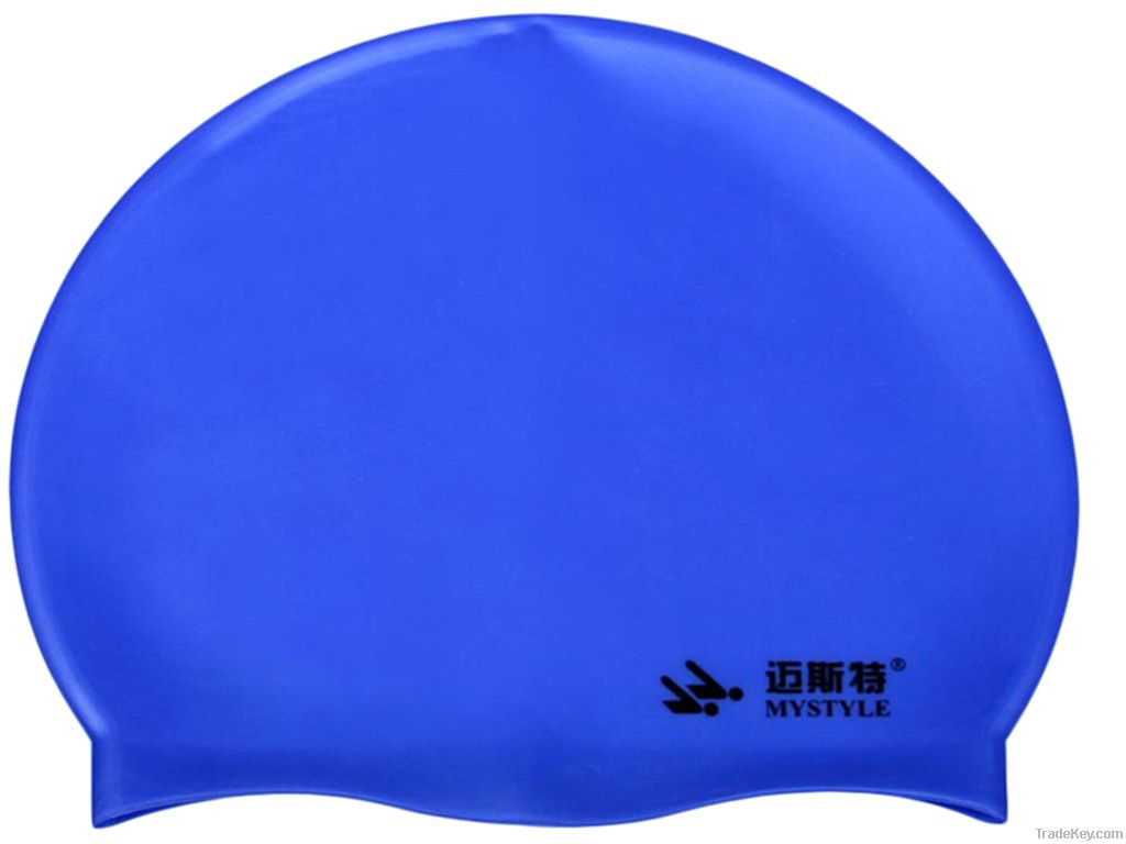 waterproof silicone swim cap